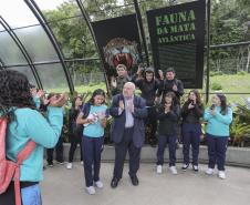 Exposição “Fauna da Mata Atlântica” entra em cartaz no Jardim Botânico de Curitiba