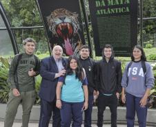 Exposição “Fauna da Mata Atlântica” entra em cartaz no Jardim Botânico de Curitiba