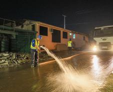 Foto de ação de limpeza em Rio Bonito do Iguaçu