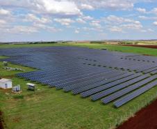 Foto de painéis solares