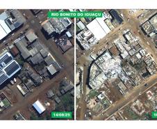 Foto aérea de Rio Bonito do Iguaçu