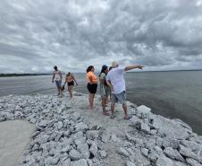 Obra do molhe de Pontal do Paraná alcança 99% e será finalizada nos próximos dias