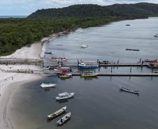 Com saneamento e inovações no acesso, Ilha do Mel ganha mais turistas e já projeta o futuro
