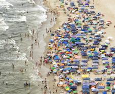 Foto do litoral paranaense