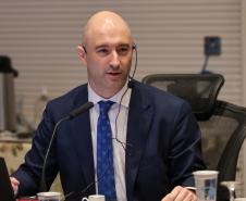 Foto de autoridades em evento