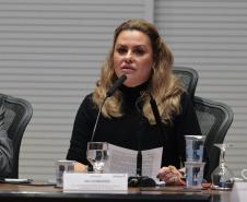 Foto de autoridades em evento