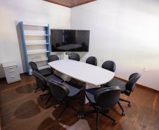 Foto de entrega da nova estrutura da Ilha das Cobras