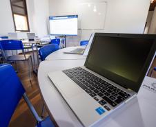 Foto de entrega da nova estrutura da Ilha das Cobras