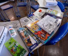 Foto de entrega da nova estrutura da Ilha das Cobras