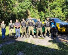 Foto de operação no Parque Pico Paraná