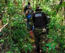 Foto de operação no Parque Pico Paraná