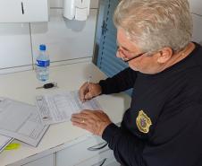 Foto de operação de fiscalização da Piracema do IAT