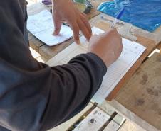 Foto de operação de fiscalização da Piracema do IAT