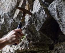 Fotos de produção mineral no Paraná