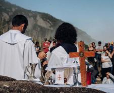 Foto de celebração de missa