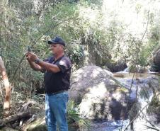 Foto de operação de fiscalização do IAT