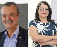 Foto de novos secretários do Paraná