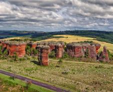 Foto do Parque Estadual Vila Velha