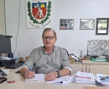 Foto do novo Diretor presidente do IAT