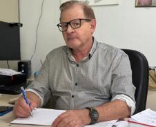 Foto do novo Diretor presidente do IAT