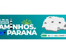Arte de divulgação do Caminhos do Paraná