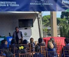 Foto de ação ambiental do IAT