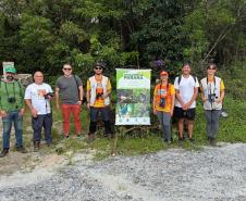 Foto de ação ambiental do IAT