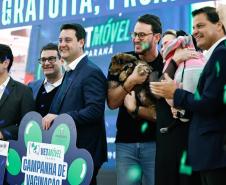 Foto de solenidade com autoridades