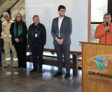 Foto de autoridades em evento