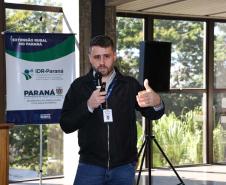 Foto de autoridades em evento