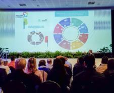Foto de apresentação em evento