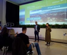 Foto de apresentação em evento