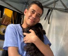 Foto de animais atendidos pelo CastraPet Paraná