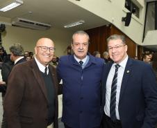 Foto de homenagem ao secretário Everton