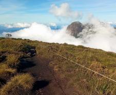 Foto de áreas cercadas do Parque Pico Paraná
