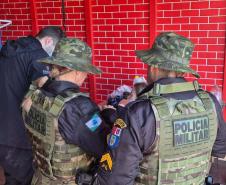 Foto de operação de fiscalização