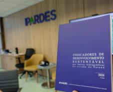 Foto de solenidade para lançamento de novos índices