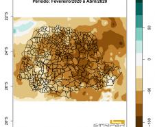 Simepar monitora bacias durante o estado de emergência hídrica
