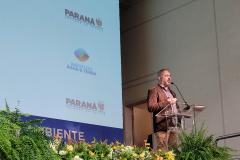 Foto de discurso de Rafael Andreguetto