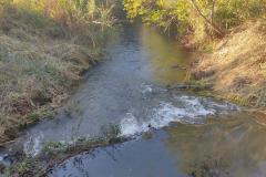 Rio Pirapó em Arapongas, na região Norte do Paraná