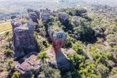 Foto aérea do Parque Vila Velha