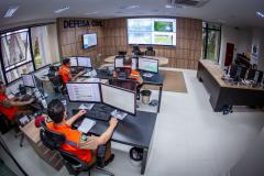 Foto de equipe usando nova plataforma