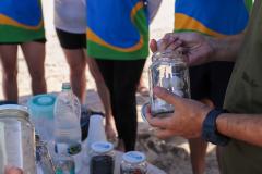 Foto de voluntários durante mutirão