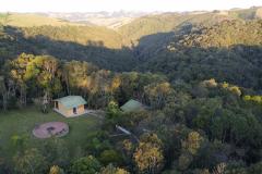 vista aérea da imensidão verde da rppn