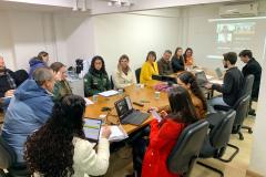 INTEGRANTES DA AUTARQUIA E MP  EM REUNIÃO