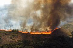 INCENDIO POR VISTA AÉREA