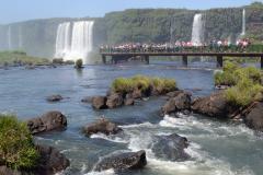 Foto de paisagem das cataratas do Iguaçu