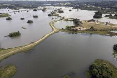 Foto aérea da Reserva Hídrica