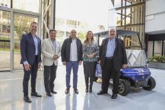 Fotos de visita do Secretário à Fiep