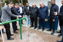 Foto de autoridades em cerimônia de inauguração